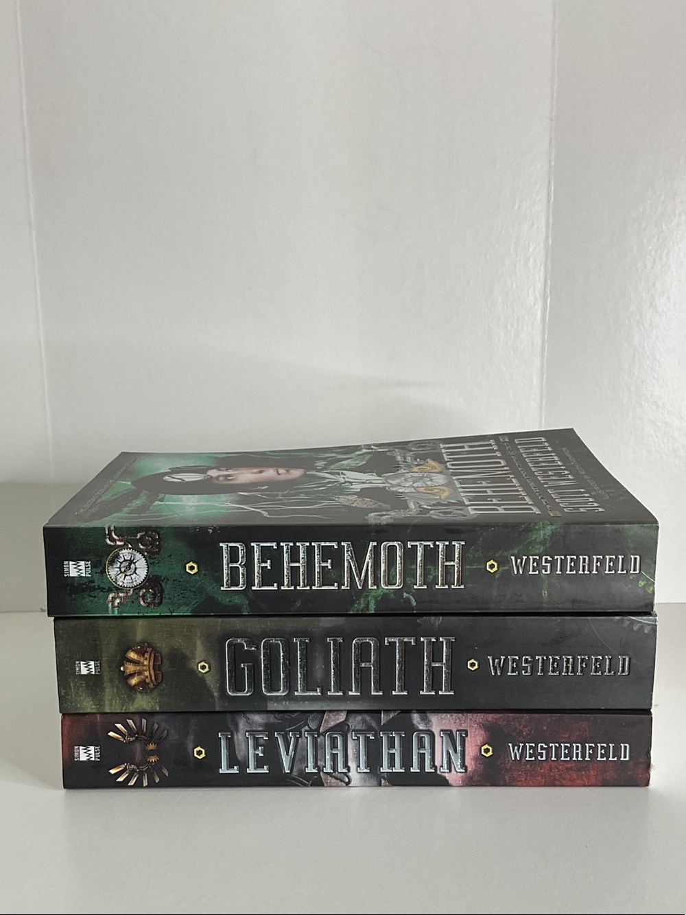 The Leviathan Trilogy by Scott Westerfeld paperback book set YA Fiction